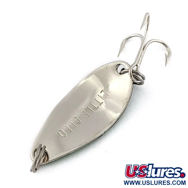 Acme Little Cleo, nikiel/zielony, 3,5 g błystka wahadłowa #18487