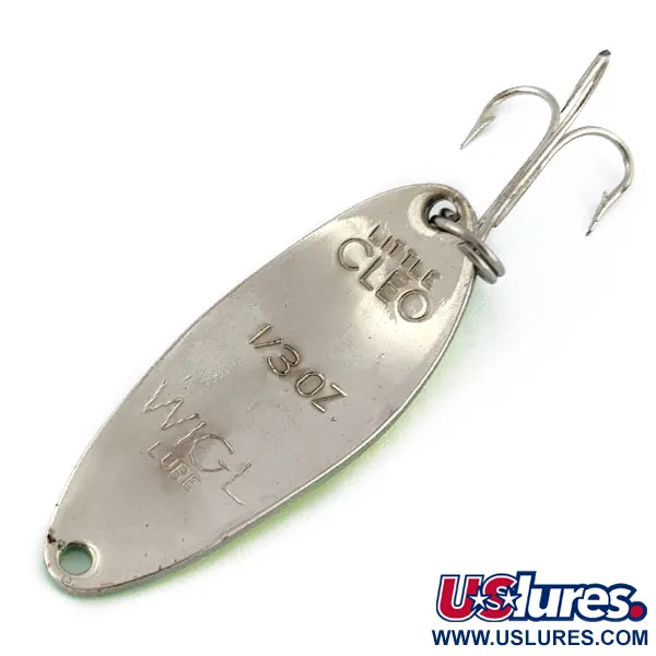 Acme Little Cleo, żółty/zielony/nikiel, 9 g błystka wahadłowa #18501