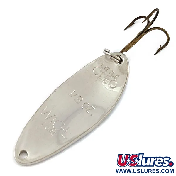 Acme Little Cleo, nikiel/niebieski, 9 g błystka wahadłowa #18565