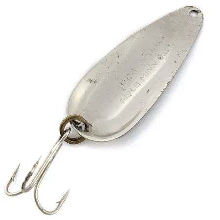 Nebco Aqua spoon, czarny/biały/niklowy, 10 g błystka wahadłowa #18574