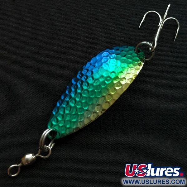Prime Lures Glory Spoon, niebieski/żółty/nikiel, 17 g błystka wahadłowa #18585