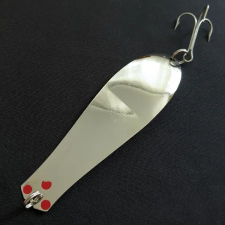 Prescott Spinner Thin Doctor 185, nikiel/czerwony, 10 g błystka wahadłowa #18613