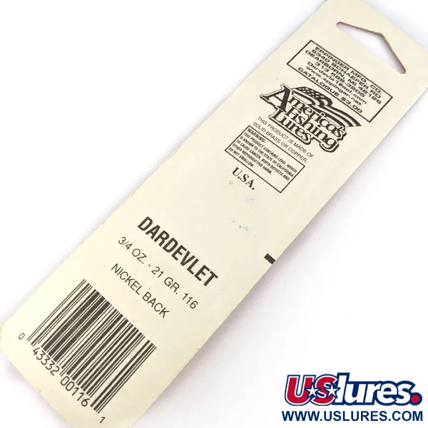 Eppinger Dardevle Dardevlet (1990s), red devle, 21 g błystka wahadłowa #18624