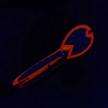 Glen Evans Loco 4, nikiel/pomarańczowy UV, 23 g błystka wahadłowa #18700