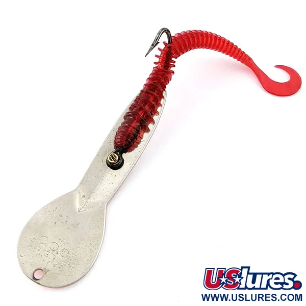  Glen Evans Loco 4, nikiel/pomarańczowy UV, 23 g błystka wahadłowa #18700