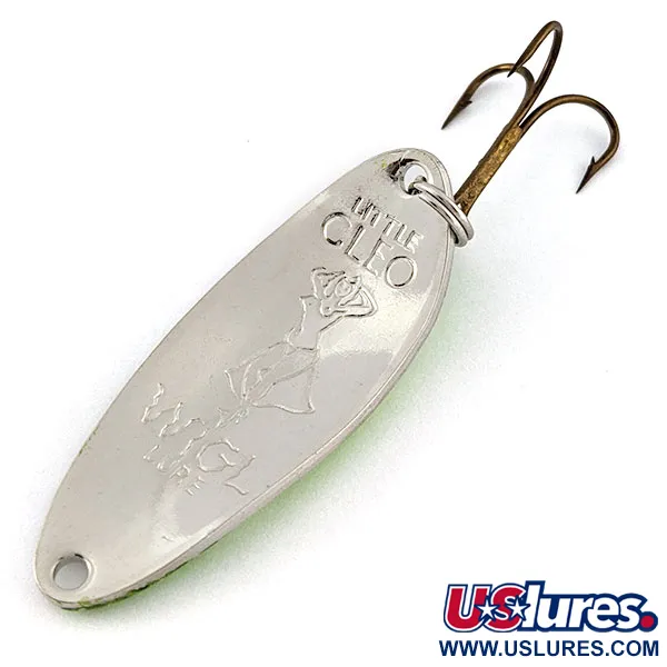 Seneca Little Cleo (Hula Girl), nikiel/zielony, 10 g błystka wahadłowa #18703