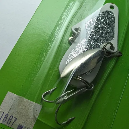 Eppinger Wingbat, nikiel/biały, 14 g błystka wahadłowa #18759