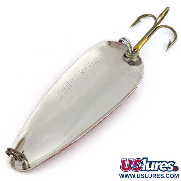 Acme Wonderlure, czerwony/biały/niklowy, 11 g błystka wahadłowa #18788