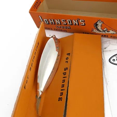 Johnson Silver Minnow (1950s) №1110, srebro, 7 g błystka wahadłowa #18837