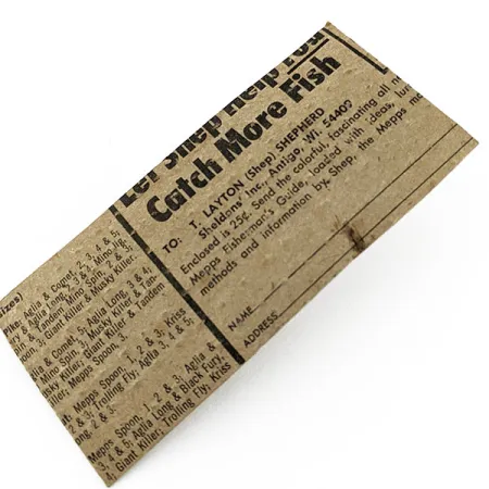 Mepps Aglia 3 (1980s), złoto, 7 g błystka obrotowa #18839