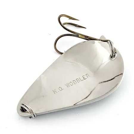 Acme K.O. Wobbler Glow, nikiel/niebieski Glow, 21 g błystka wahadłowa #18847