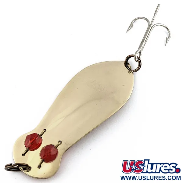 Herter's Authentic Alaskan spoon, złotо/czerwone oczy, 28 g błystka wahadłowa #18886