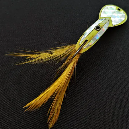 Glen Evans Loco 2, nikiel/żółty, 7 g błystka wahadłowa #18887