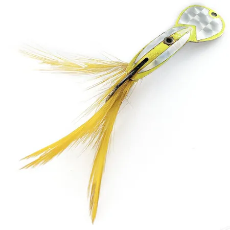 Glen Evans Loco 2, nikiel/żółty, 7 g błystka wahadłowa #18887