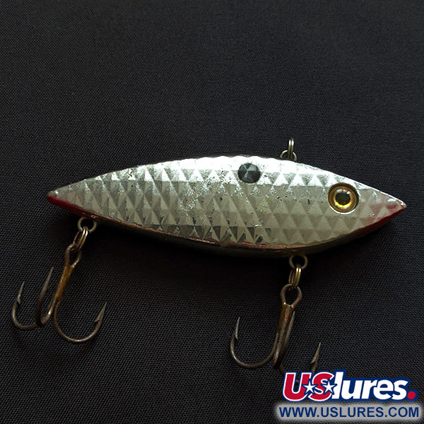  Strike King Diamond Shad (1980s), srebro, 14 g wobler #18979