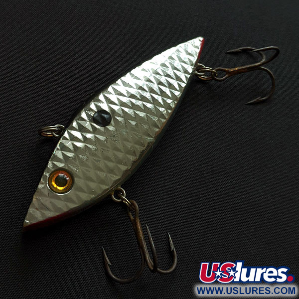  Strike King Diamond Shad (1980s), srebro, 14 g wobler #18979