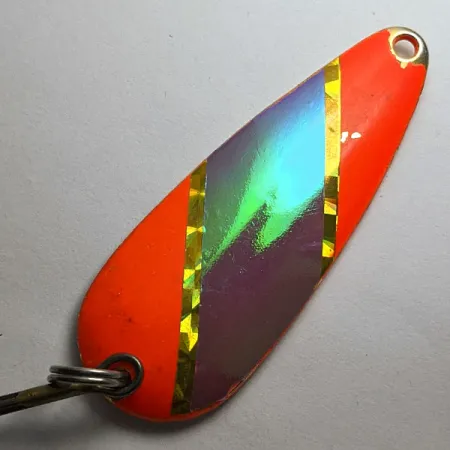 Acme Wonderlure, pomarańczowy/złoty/tęczowy zielony, 11 g błystka wahadłowa #19023