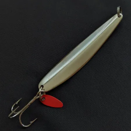 Bay de Noc Swedish Pimple, nikiel, 56 g błystka wahadłowa #19048