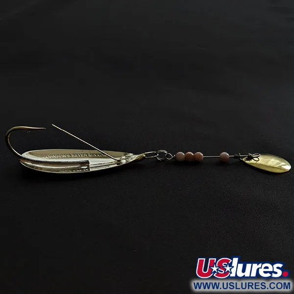  Johnson Silver Minnow, złoto, 14 g błystka wahadłowa #19055