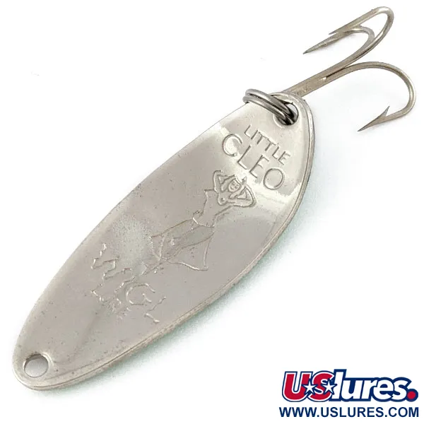 Seneca Little Cleo (Hula Girl), nikiel/zielony, 10 g błystka wahadłowa #19082