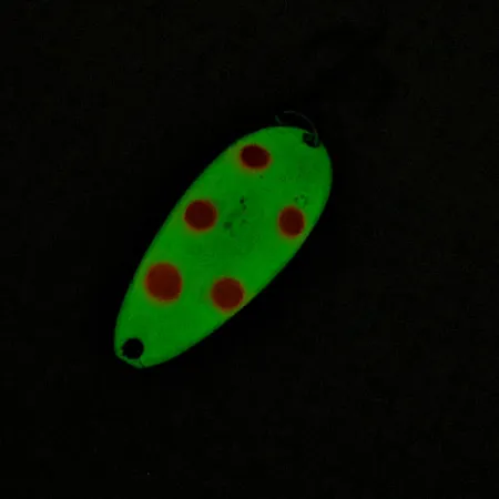 Seneca Little Cleo (Hula Girl) Glow, biały/pomarańczowy Glow, 10 g błystka wahadłowa #19135