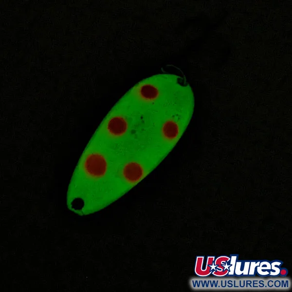 Seneca Little Cleo (Hula Girl) Glow, biały/pomarańczowy Glow, 10 g błystka wahadłowa #19135