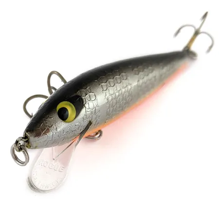 Smithwick Floating Rattlin Rogue, Chrm Blk Back OB, 7 g wobler #19156