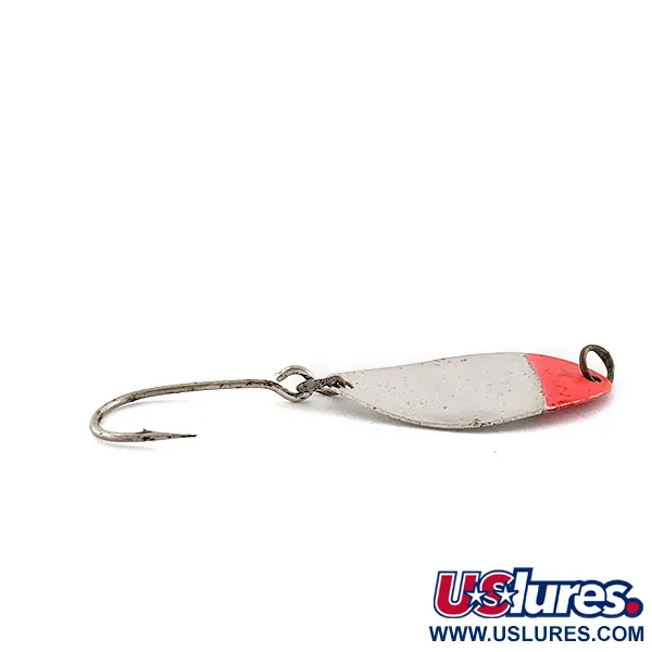 Shoff's F.S.T. S-O​, nikiel/czerwony UV, 2,5 g błystka wahadłowa #19221