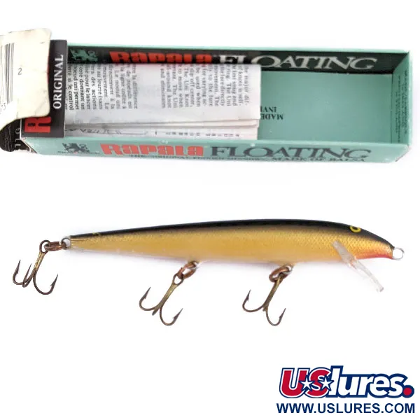Rapala Original Floater F11, G (Gold), 6 g wobler #19228