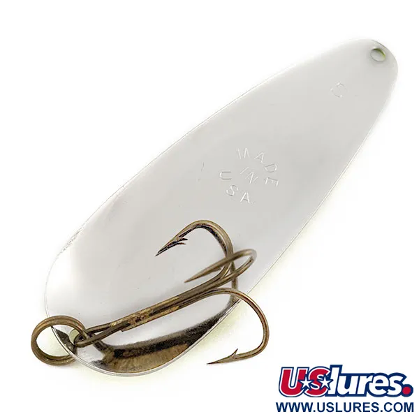 Worth Chippewa Steel Spoon UV, nikiel/czarny/żółty UV, 17 g błystka wahadłowa #19232
