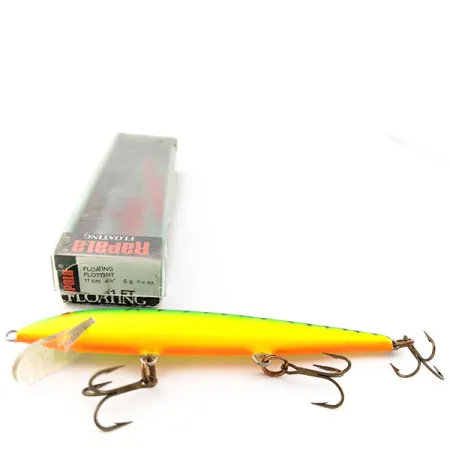 Rapala Original Floater F11, FT (Fire tiger), 6 g wobler #19234