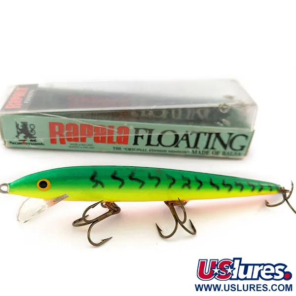 Rapala Original Floater F11, FT (Fire tiger), 6 g wobler #19234