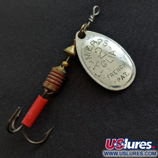  Mepps Aglia 2, srebro, 4,5 g błystka obrotowa #19241