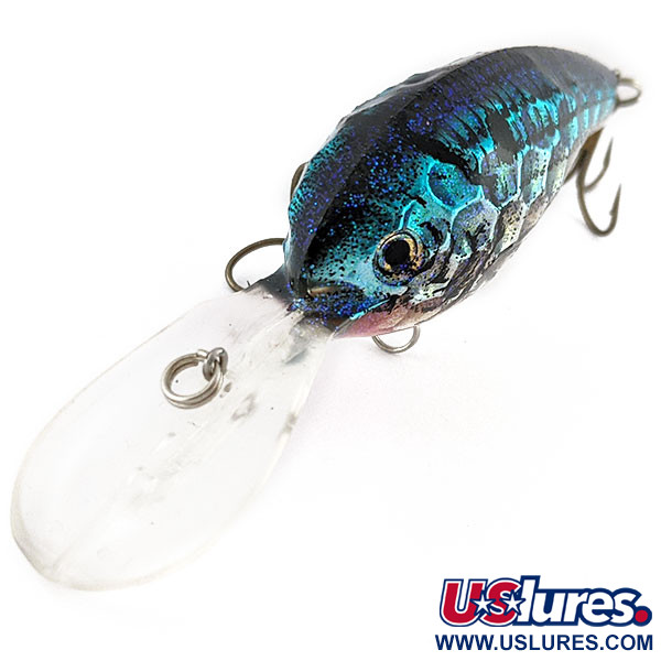 Renosky Lures Renosky Deep Dive Honeycomb Rattl shad, nikiel/niebieski, 12 g wobler #22622