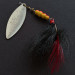  Mepps Aglia Long 4 Dressed (Bucktail ), srebro, 17 g błystka obrotowa #19403