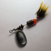  Mepps Black Fury 1 Dressed, czarno żółty, 3,6 g błystka obrotowa #19406