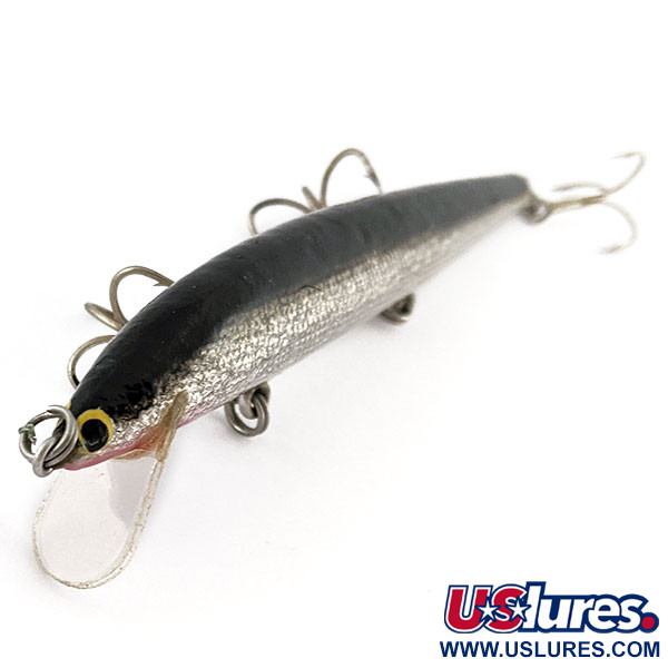 Bagley Bait Bagley Bang-O Lure, Silver Foil/Black, 10 g wobler #19429