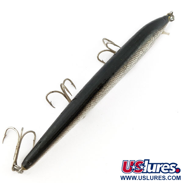 Bagley Bait Bagley Bang-O Lure, Silver Foil/Black, 10 g wobler #19429