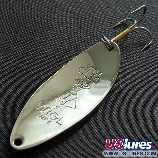 Seneca Little Cleo (Hula Girl), nickel/white/red, 14 g błystka wahadłowa #19454