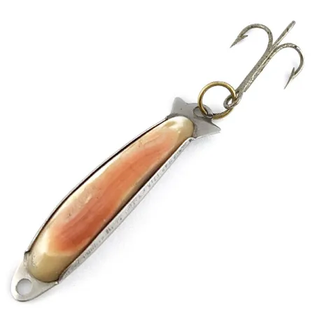Salm Killer Red Abalone Pearl Minnow​, nickel/pearl, 5 g błystka wahadłowa #19472