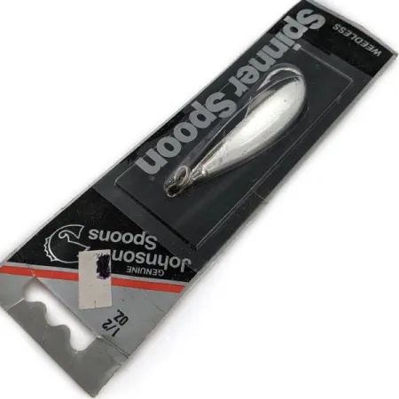 Johnson Silver Minnow Spinner Spoon