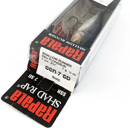 Rapala Shad Rap Shallow Runner SSR-7, Shad, 7 g wobler #19499
