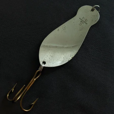 K-B Bait K-B Spoon Superior, nikiel/czerwony/złoto, 25 g błystka wahadłowa #19500