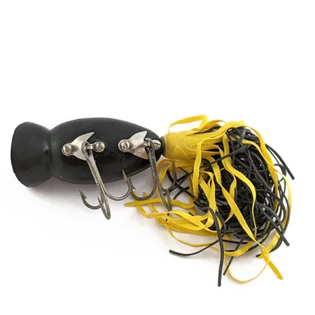 Fred Arbogast Hula Popper, czarny, 10 g wobler #19603