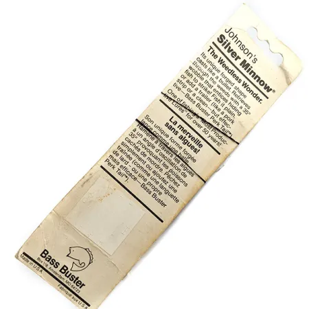 Johnson Silver Minnow, srebro, 21 g błystka wahadłowa #19632