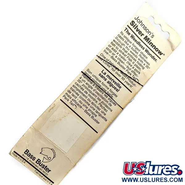  Johnson Silver Minnow, srebro, 21 g błystka wahadłowa #19632