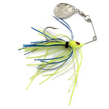Strike King Mini-King Spinnerbait, nikiel/chartreuse, 7 g błystka obrotowa #19646