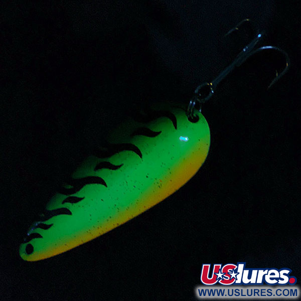 Other Apex Tackle Gamefish Spoon UV, Fire tiger UV, 14 g błystka wahadłowa #19661