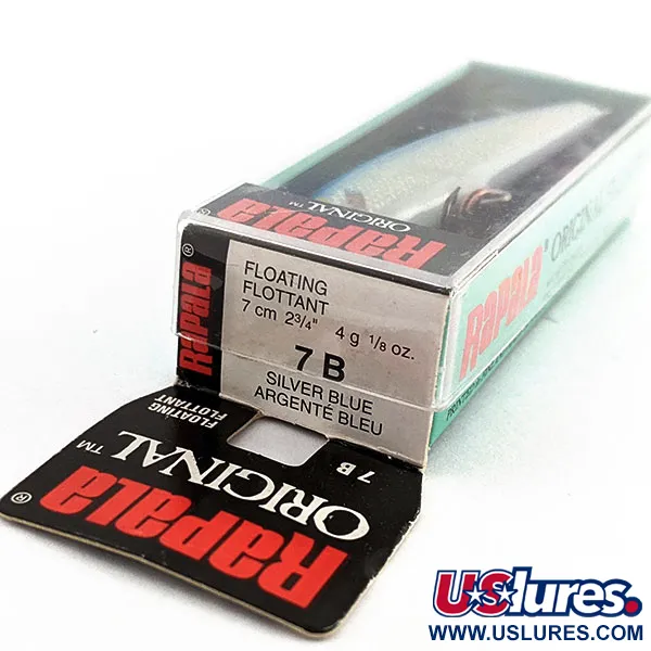 Rapala Original Floater F7, SB, 4 g wobler #19682