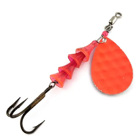 Lucky Strike Coffe Spoon UV, nikiel/pomarańczowy UV, 11 g błystka obrotowa #19694